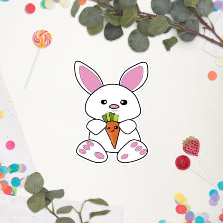 Bunny Friendship Stickers