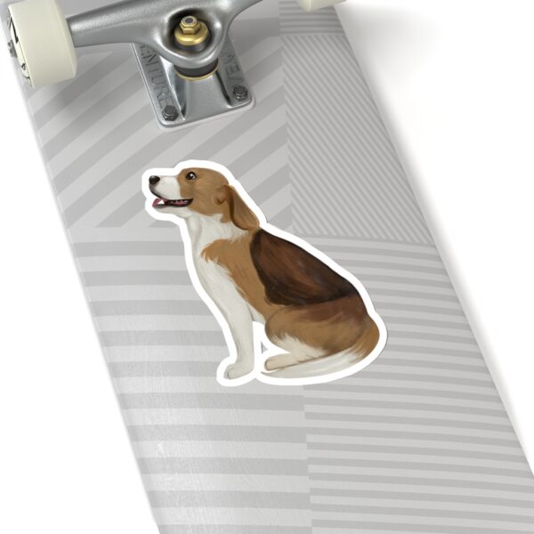 Cute Illustrated Beagle Stickers Vinyl