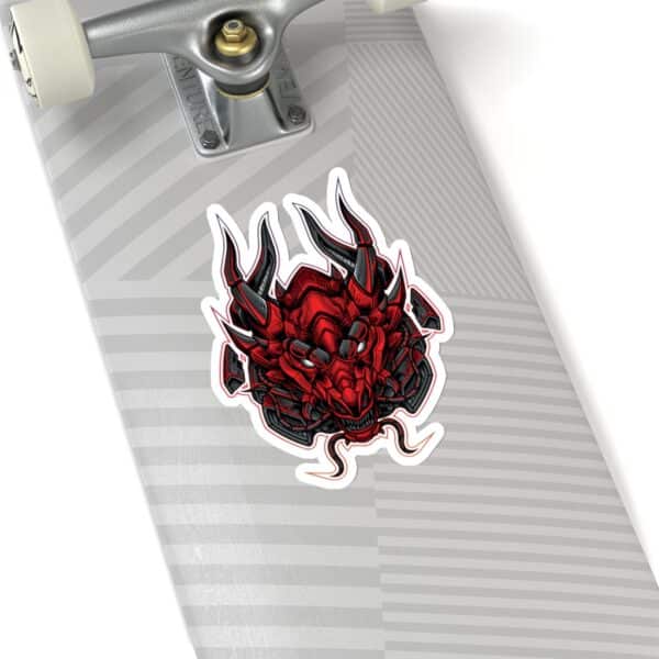 Red Dragon Stickers