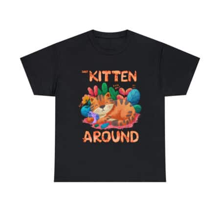 Funny Cat T-Shirt - Kitten Lovers Tee