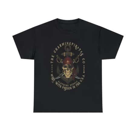 Pirate Company T-shirt - Unisex Heavy Cotton Tee for Casual Fashion